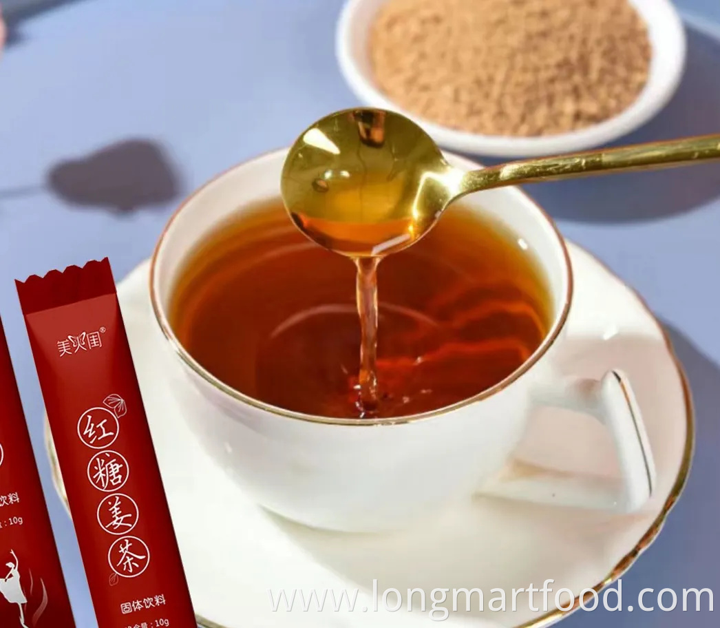 Free Sample Women Peroid Pain Relief Womb Detox Brown Sugar Honey Ginger Tea